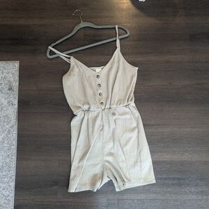 H&M Tan Romper Size Medium